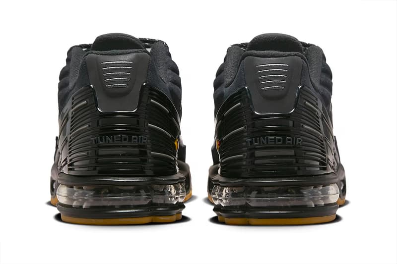 nike air max plus 3 "black/gum" sneakers footwear release info where to buy 