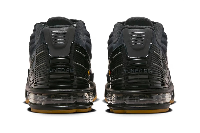 nike air max plus 3 "black/gum" sneakers footwear release info where to buy