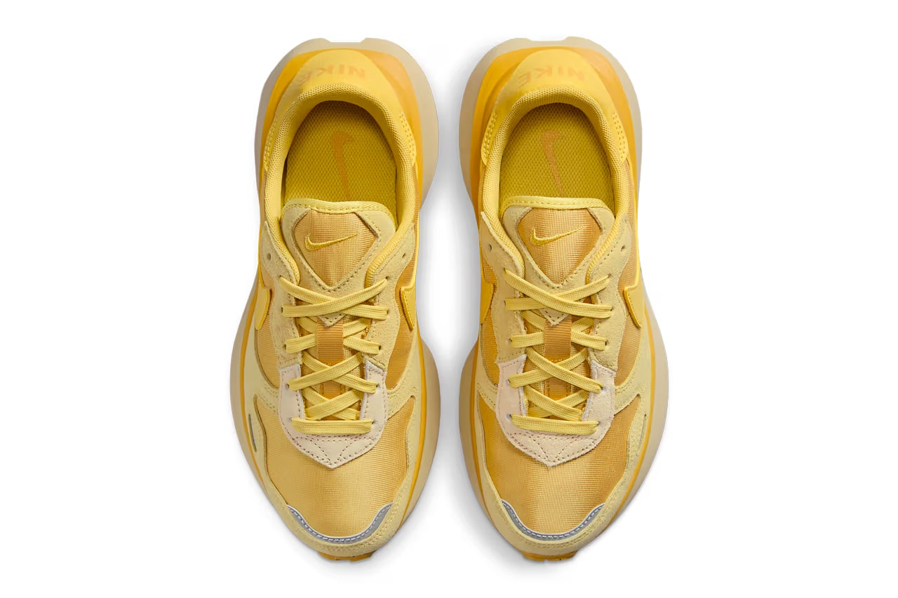 nike phoenix waffle university gold footwear sneakers
