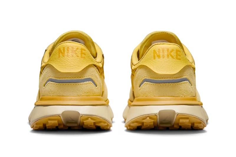 nike phoenix waffle university gold footwear sneakers