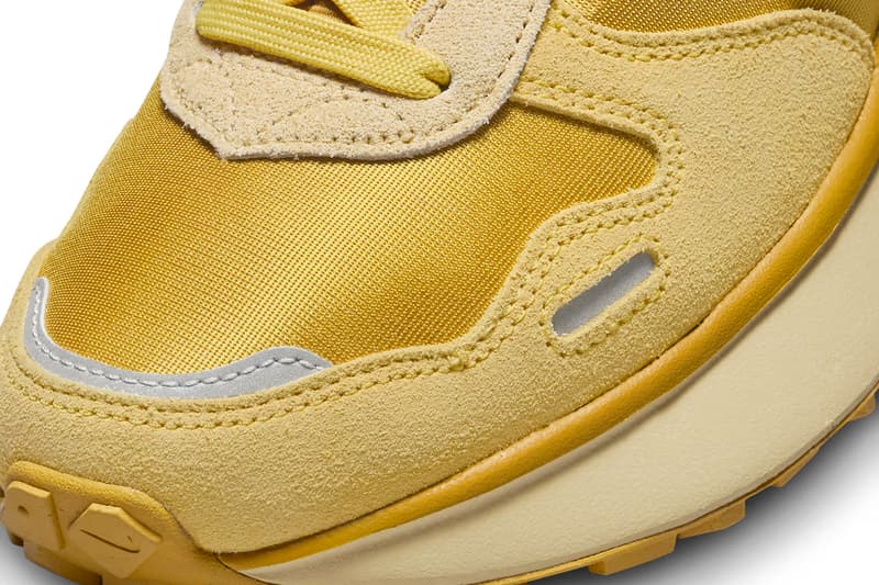 nike phoenix waffle university gold footwear sneakers