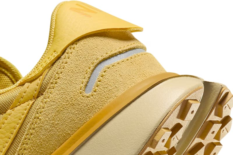 nike phoenix waffle university gold footwear sneakers