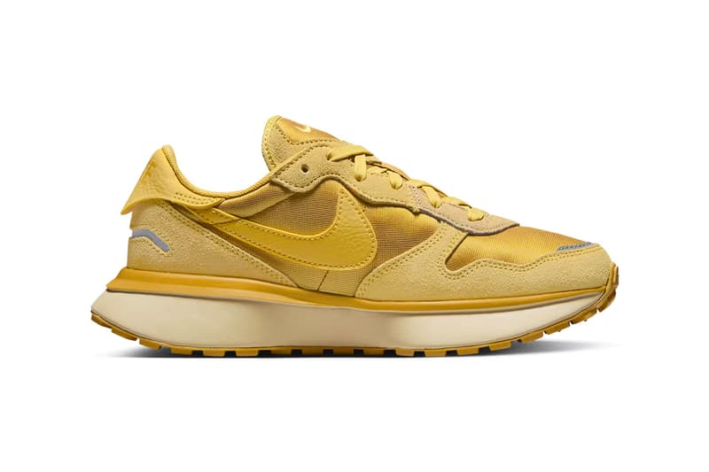 nike phoenix waffle university gold footwear sneakers