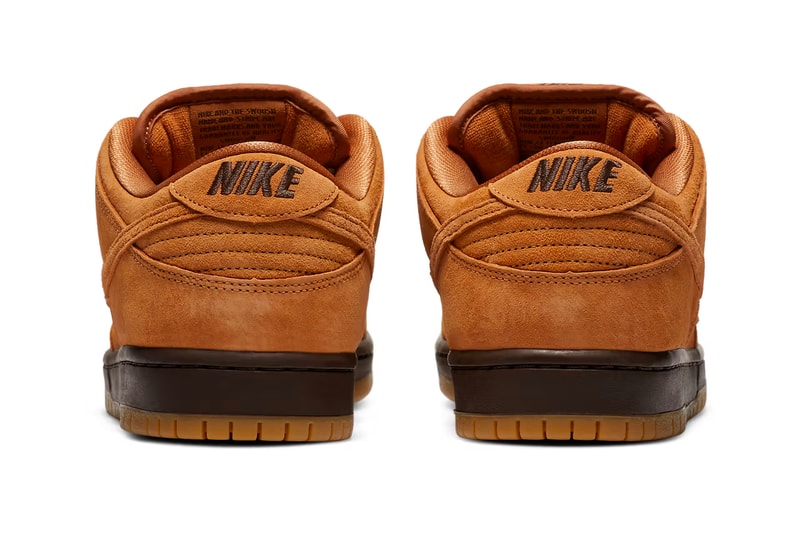 nike nike SB dunk low "wheat" sneakers footwear release information price info