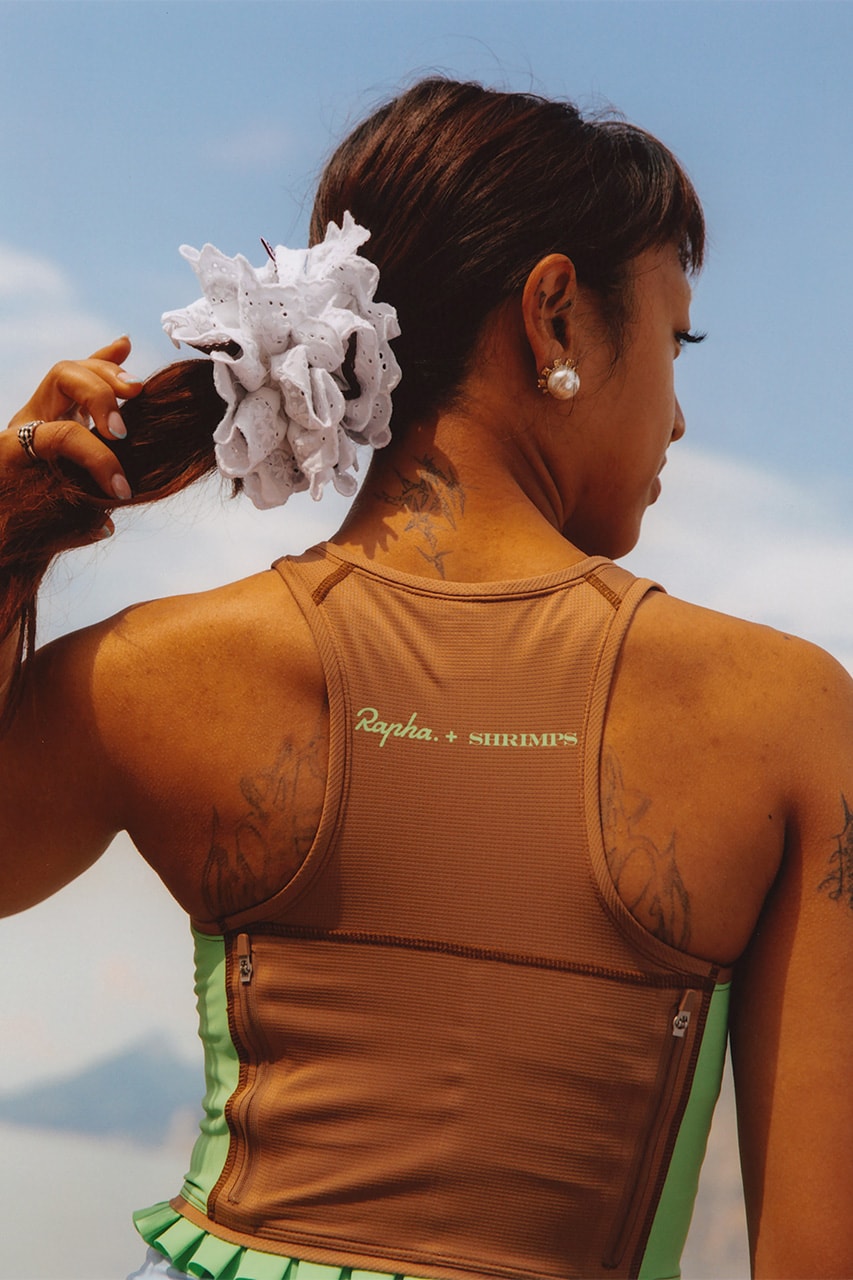 rapha shrimps first capsule cycling clothing collection release details