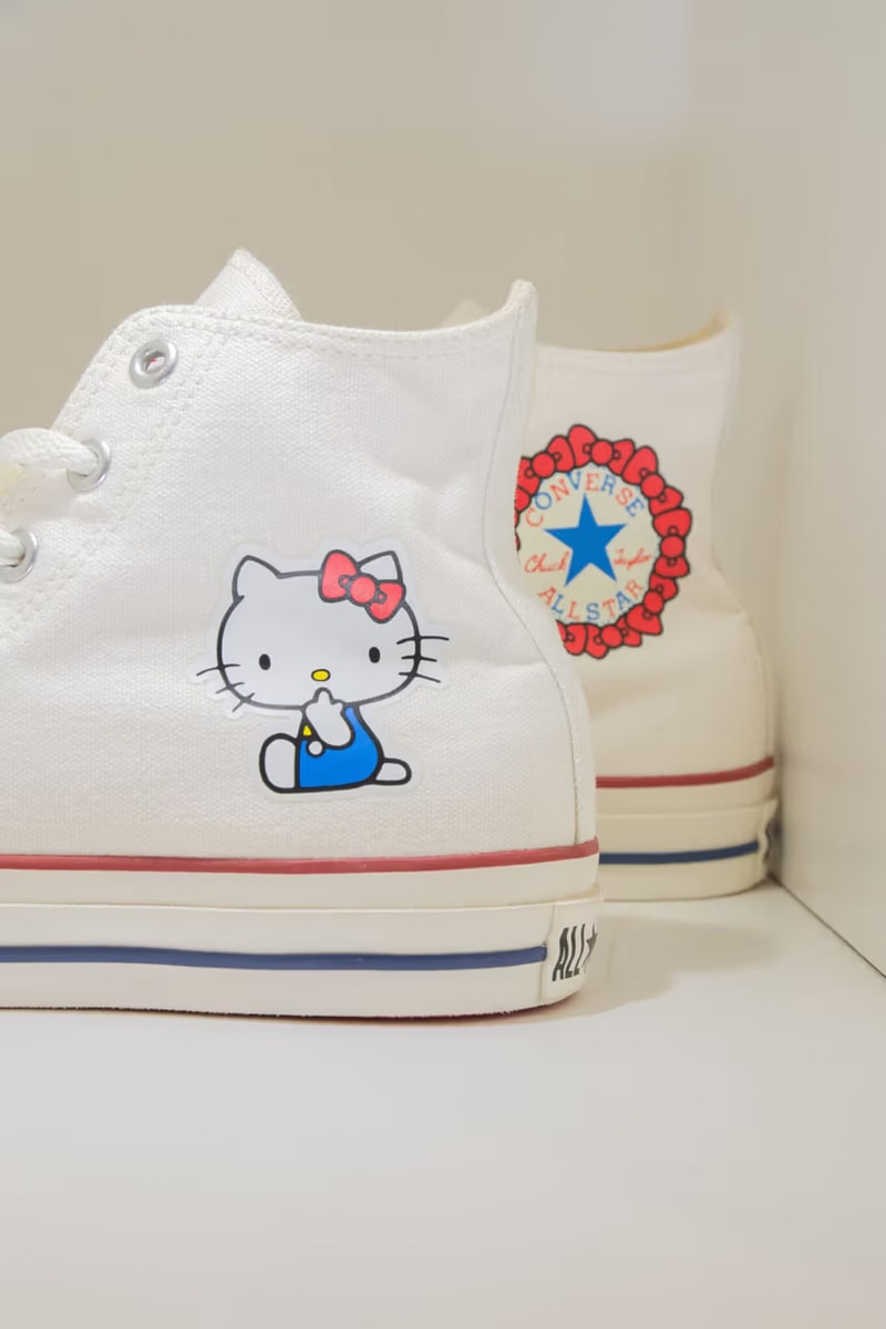 sanrio converse all star hello kitty shoes release details