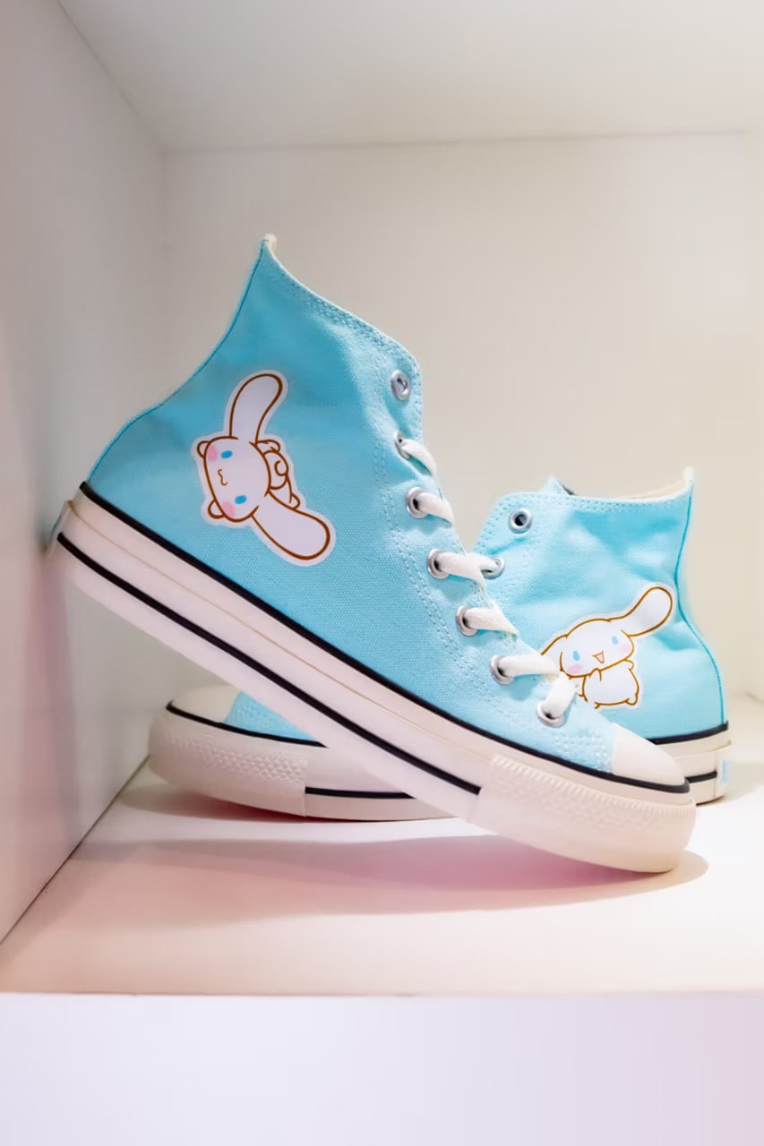 sanrio converse all star hello kitty shoes release details