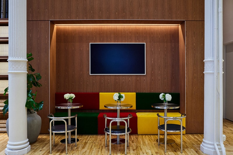 sporty and rich new york store wellness massage treatments coffee matcha