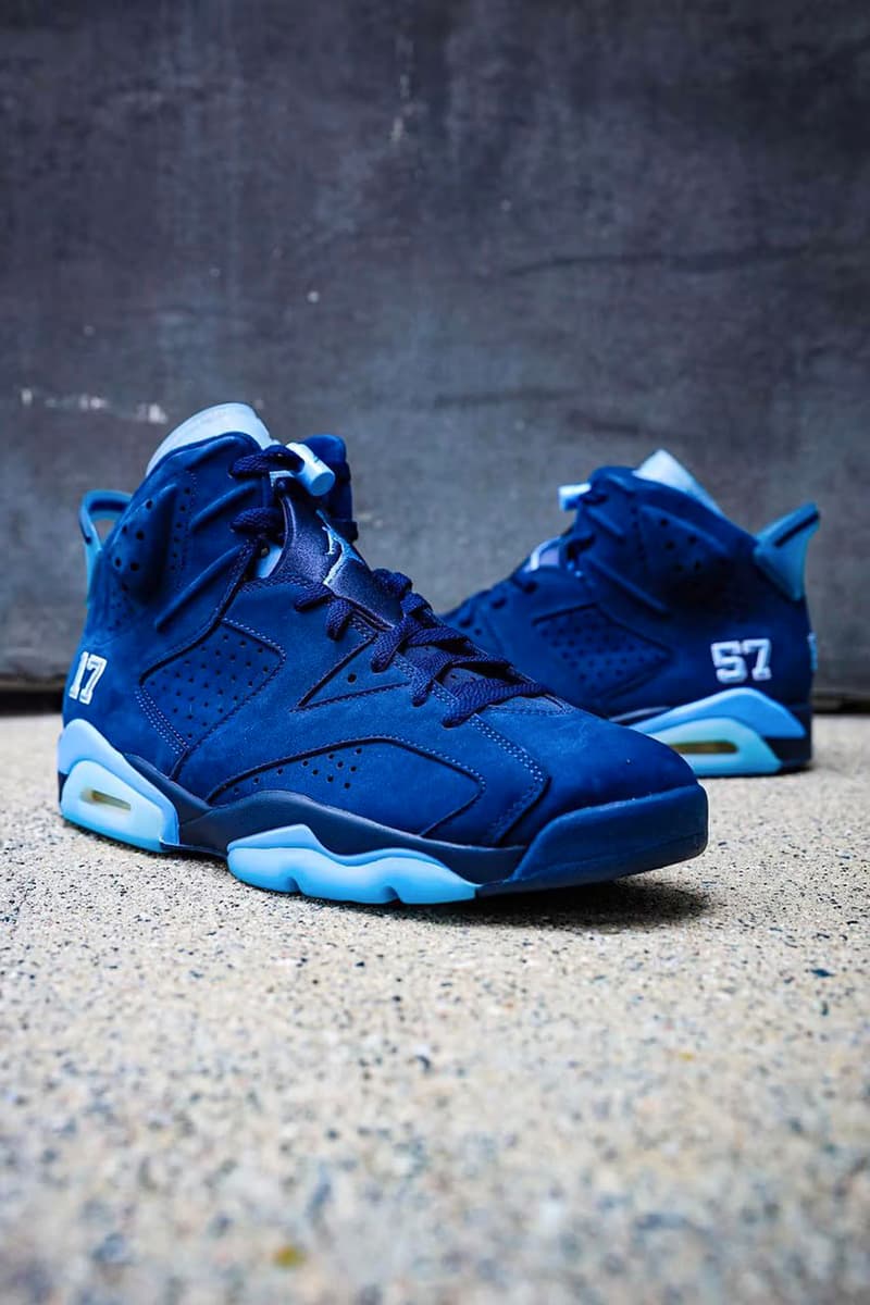 air jordan 6 "UNC" pe untied la michael jordan jordan brand sneakers footwear where to buy 