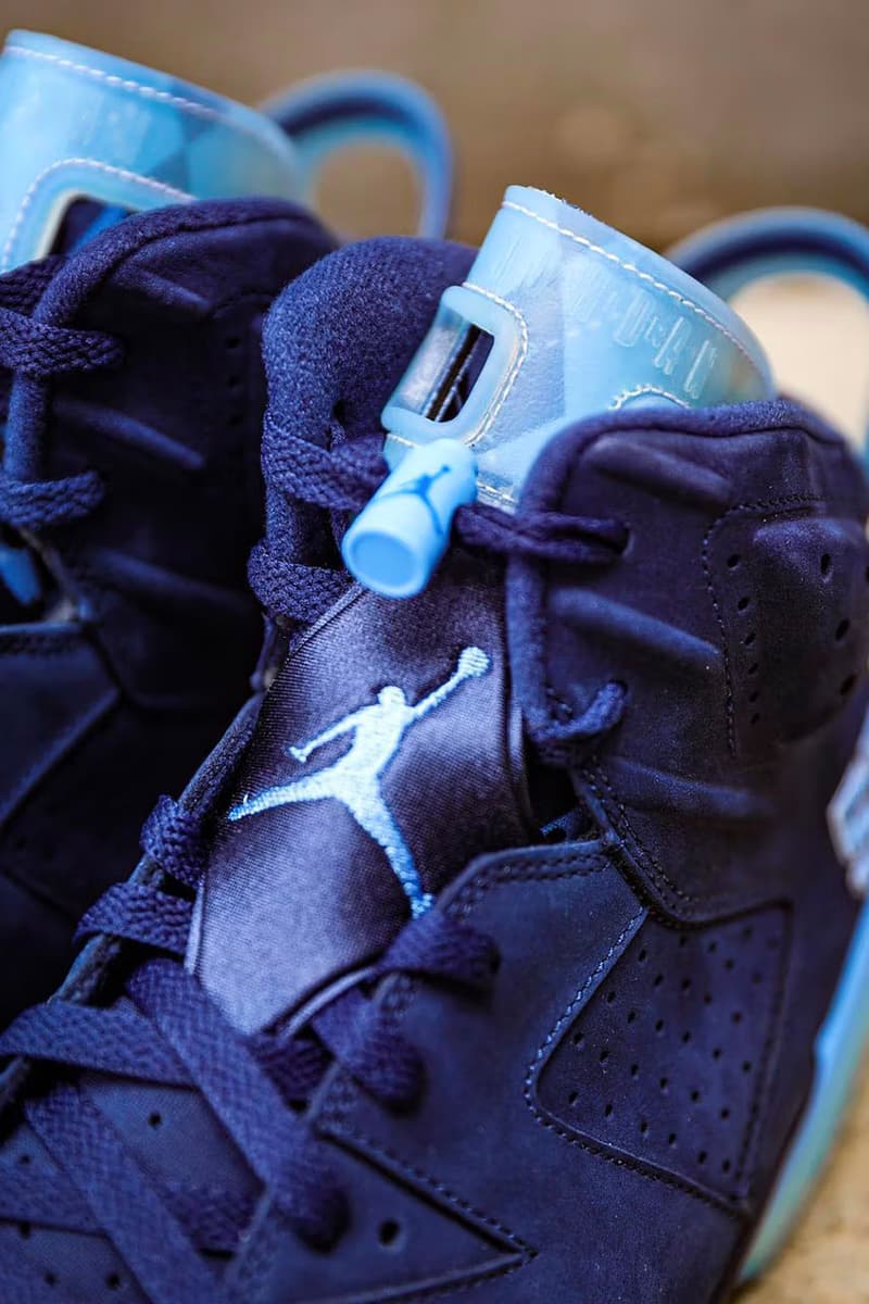 air jordan 6 "UNC" pe untied la michael jordan jordan brand sneakers footwear where to buy 