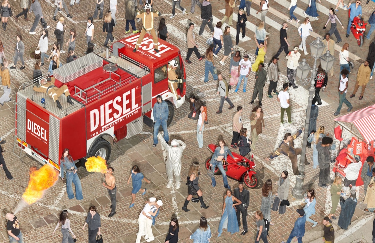 diesel fall winter game campaign staff