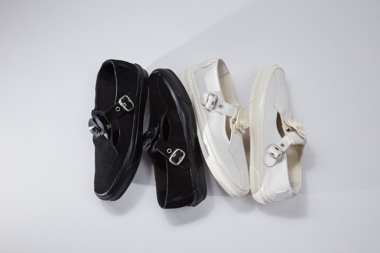 vans vault goodfight mary jane shoes white black orchid