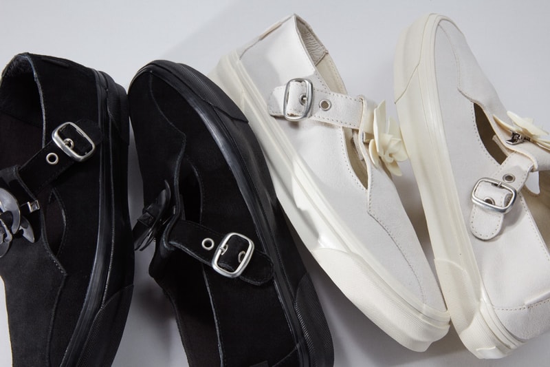 vans vault goodfight mary jane shoes white black orchid