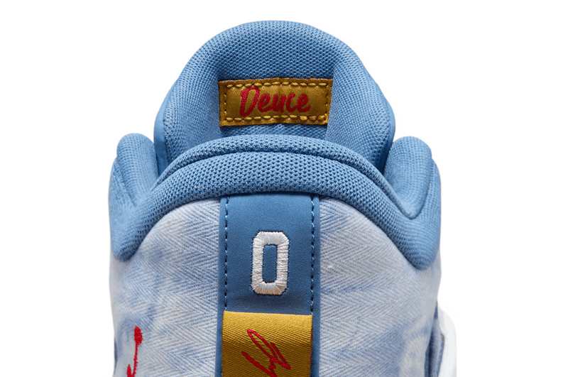 jordan jayson tatum denim sneaker basketball shoe