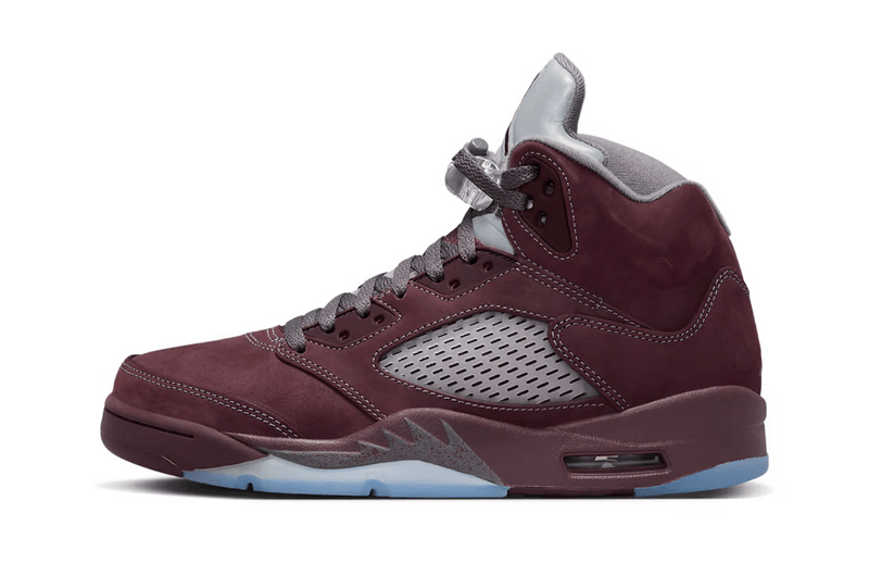 air jordan 5 sneaker nike burgundy shoe red