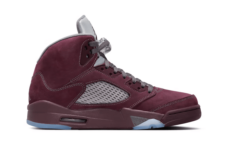 air jordan 5 sneaker nike burgundy shoe red