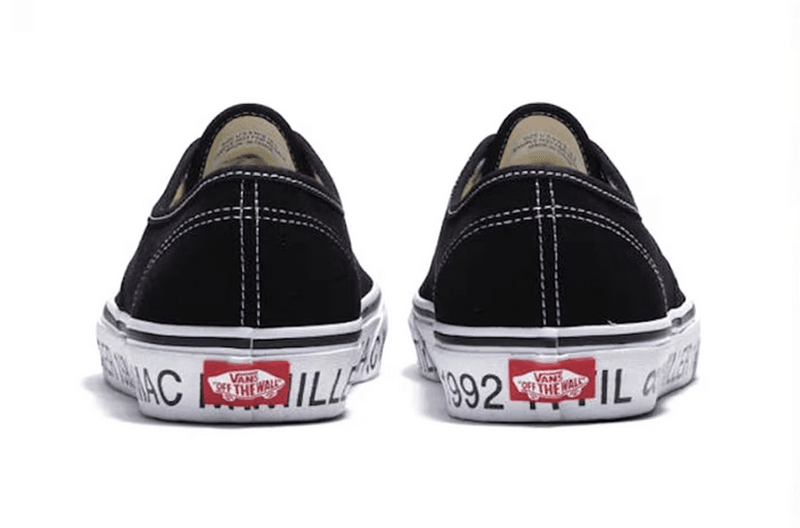 mac miller swimming album vans authentic sneaker black white