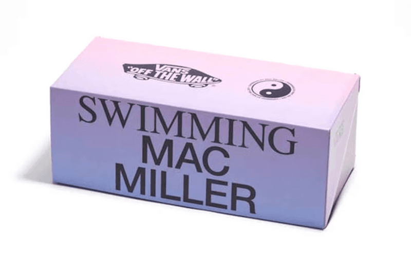 mac miller swimming album vans authentic sneaker black white