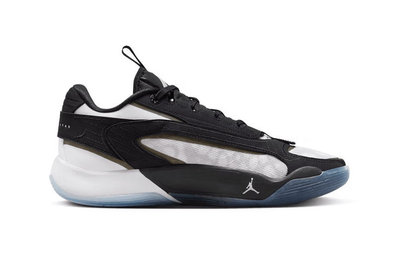 jordan luka 2 sneaker black white color shoe