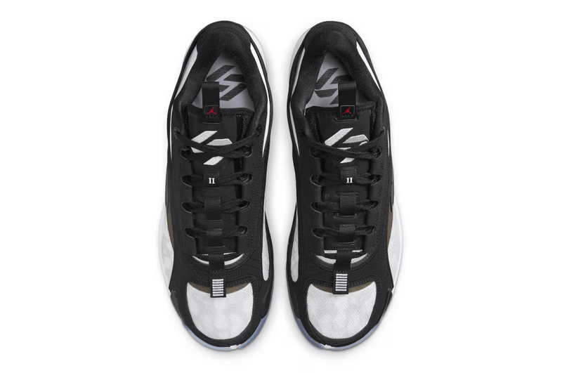 jordan luka 2 sneaker black white color shoe