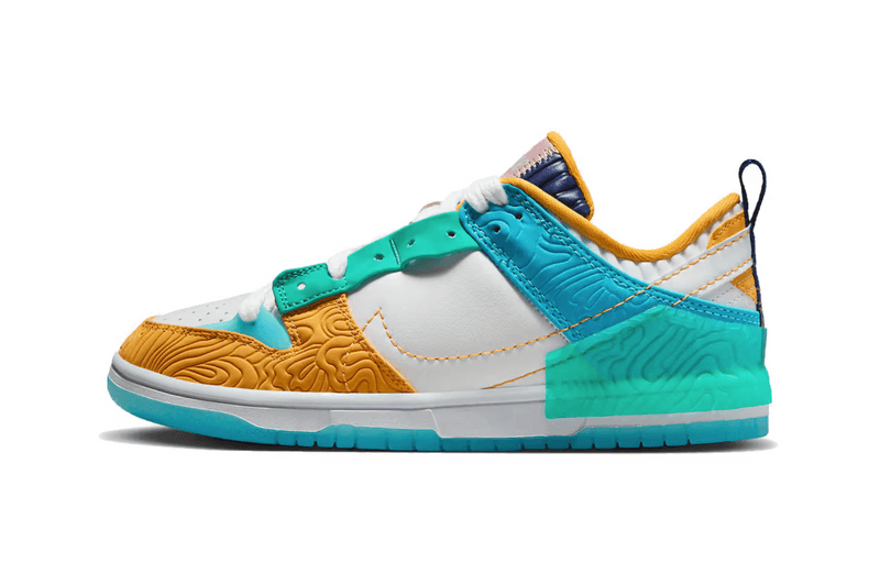 serena williams design crew nike dunk low disrupt 2 blue sneaker