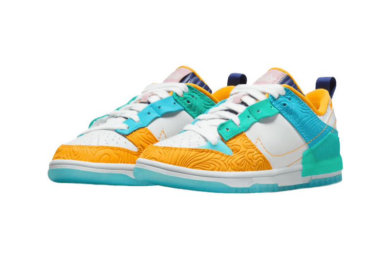 serena williams design crew nike dunk low disrupt 2 blue sneaker