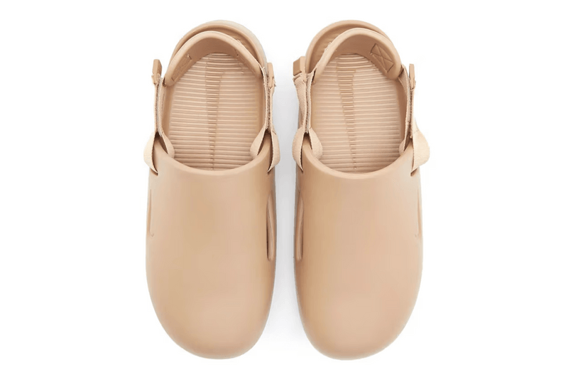 nike calm mule hemp colorway beige brown slip on shoe