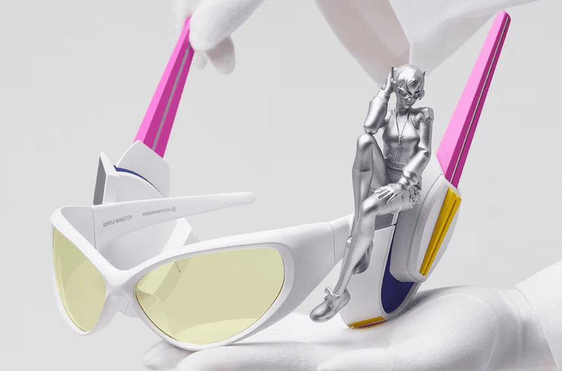 gentle monster overwatch 2 collaboration glasses 