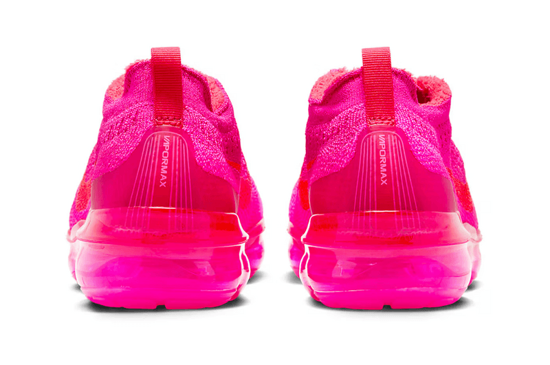 nike air vapormax flyknit sneaker pink blast