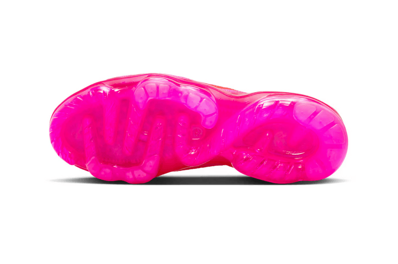 nike air vapormax flyknit sneaker pink blast