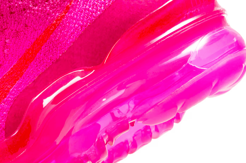 nike air vapormax flyknit sneaker pink blast