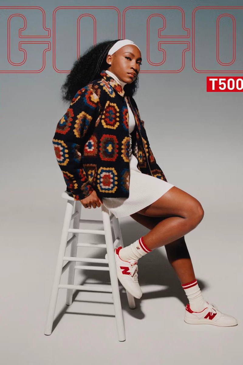 coco gauff Aimé Leon Dore New Balance T500 capsule footwear sneakers release information fall/winter 2023