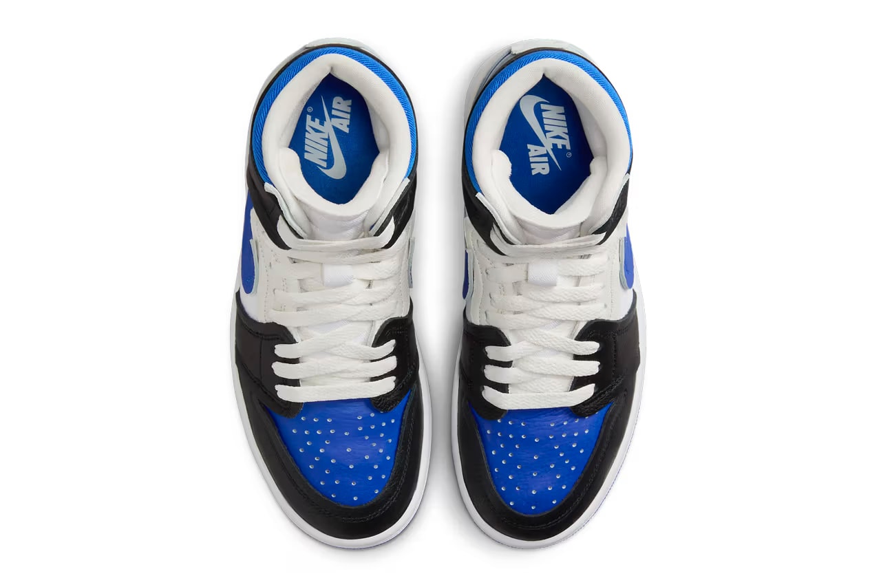 nike jordan brand air jordan 1 mm high "royal toe" sneakers footwear where to buy release info price 