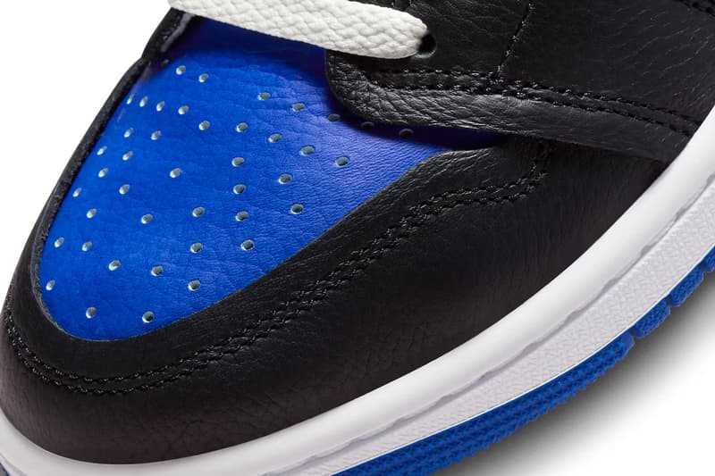 nike jordan brand air jordan 1 mm high "royal toe" sneakers footwear where to buy release info price 