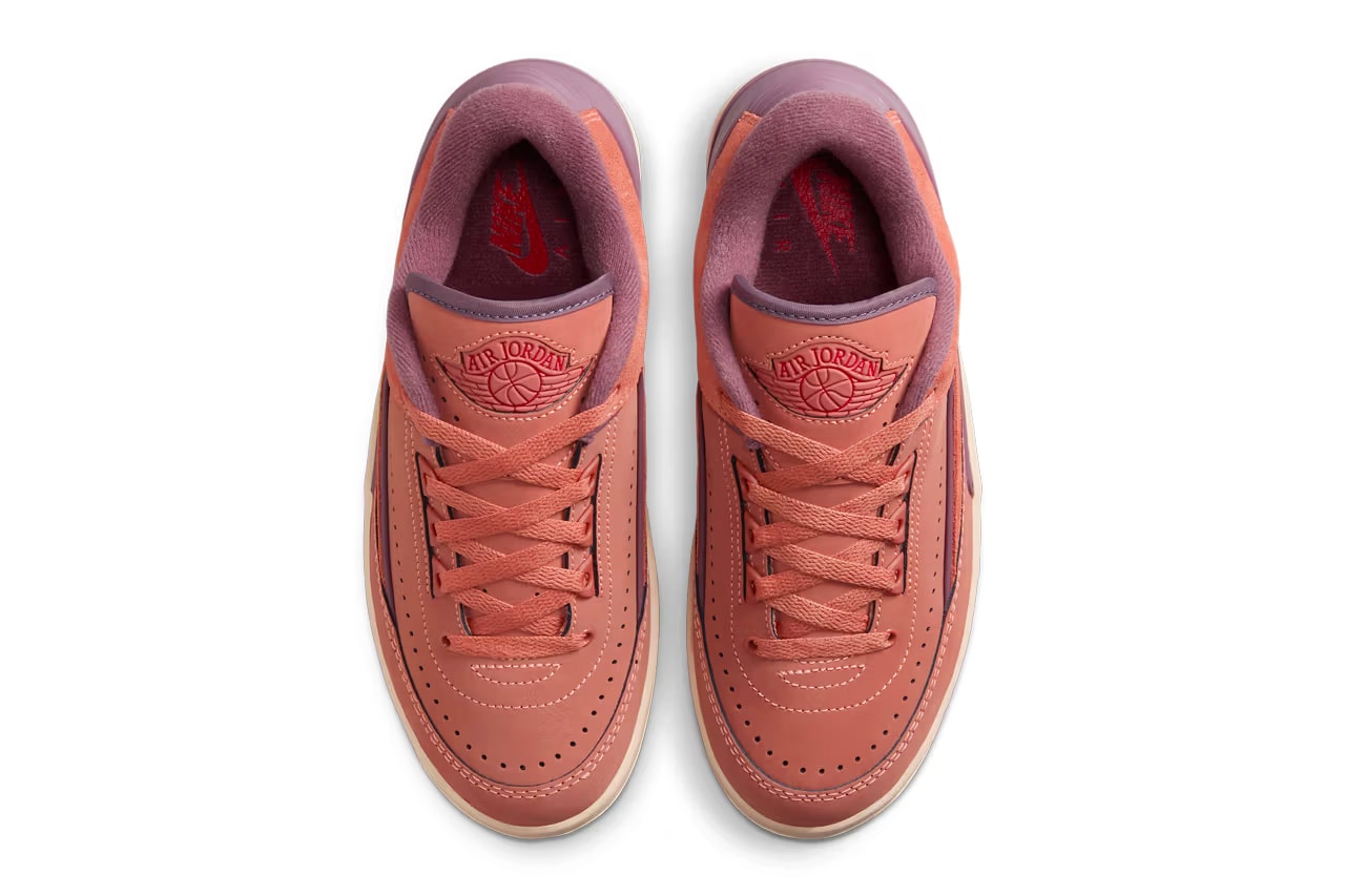 jordan brand air jordan 2 low "sky j orange" sneakers footwear where to buy release info price