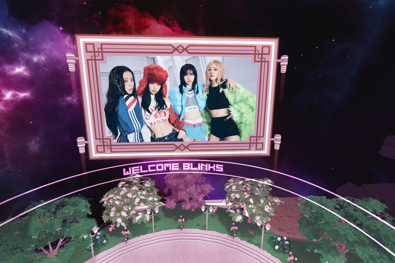 blackpink immersive roblox experience blackpink the palace details