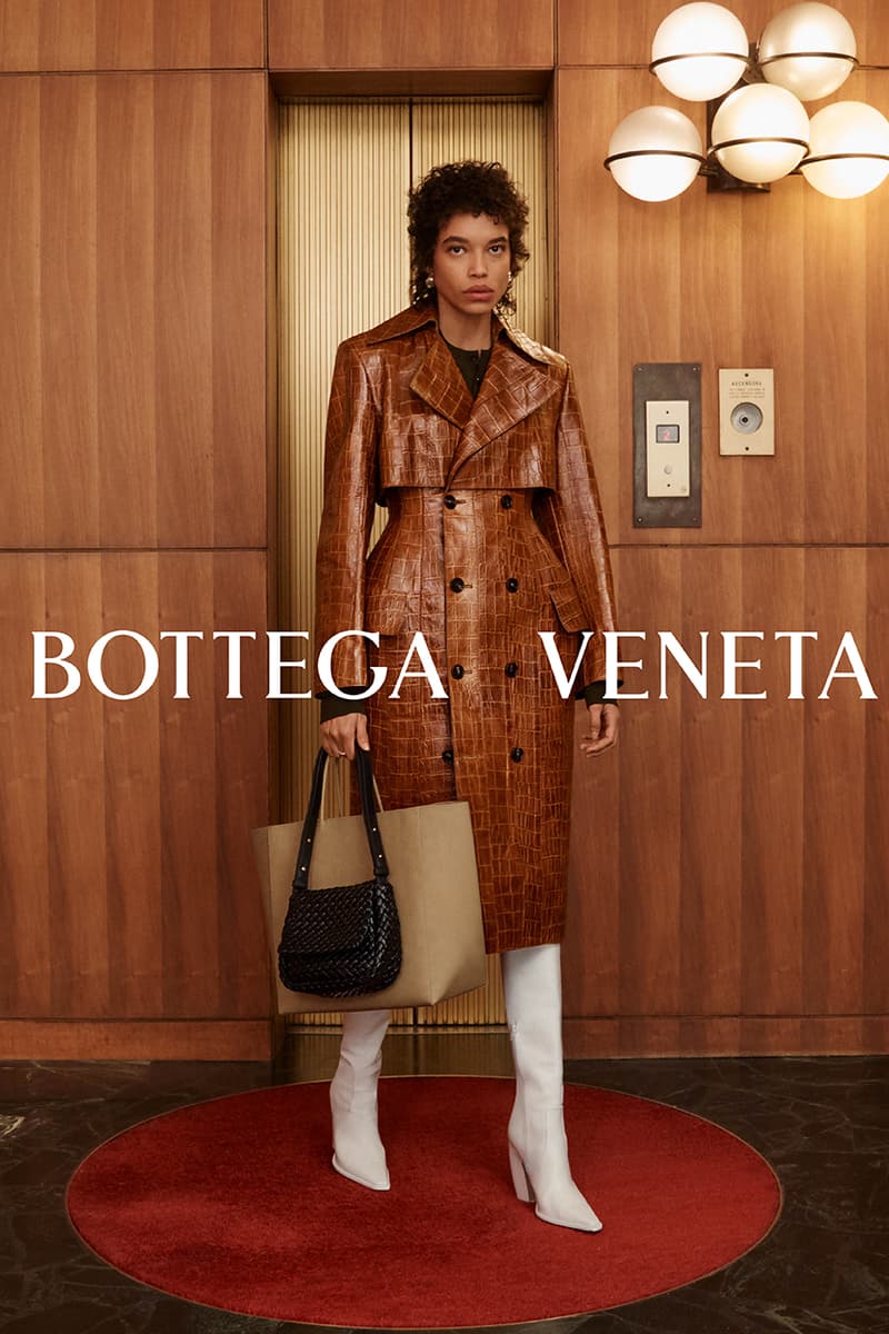 bottega veneta winter campaign coats jackets