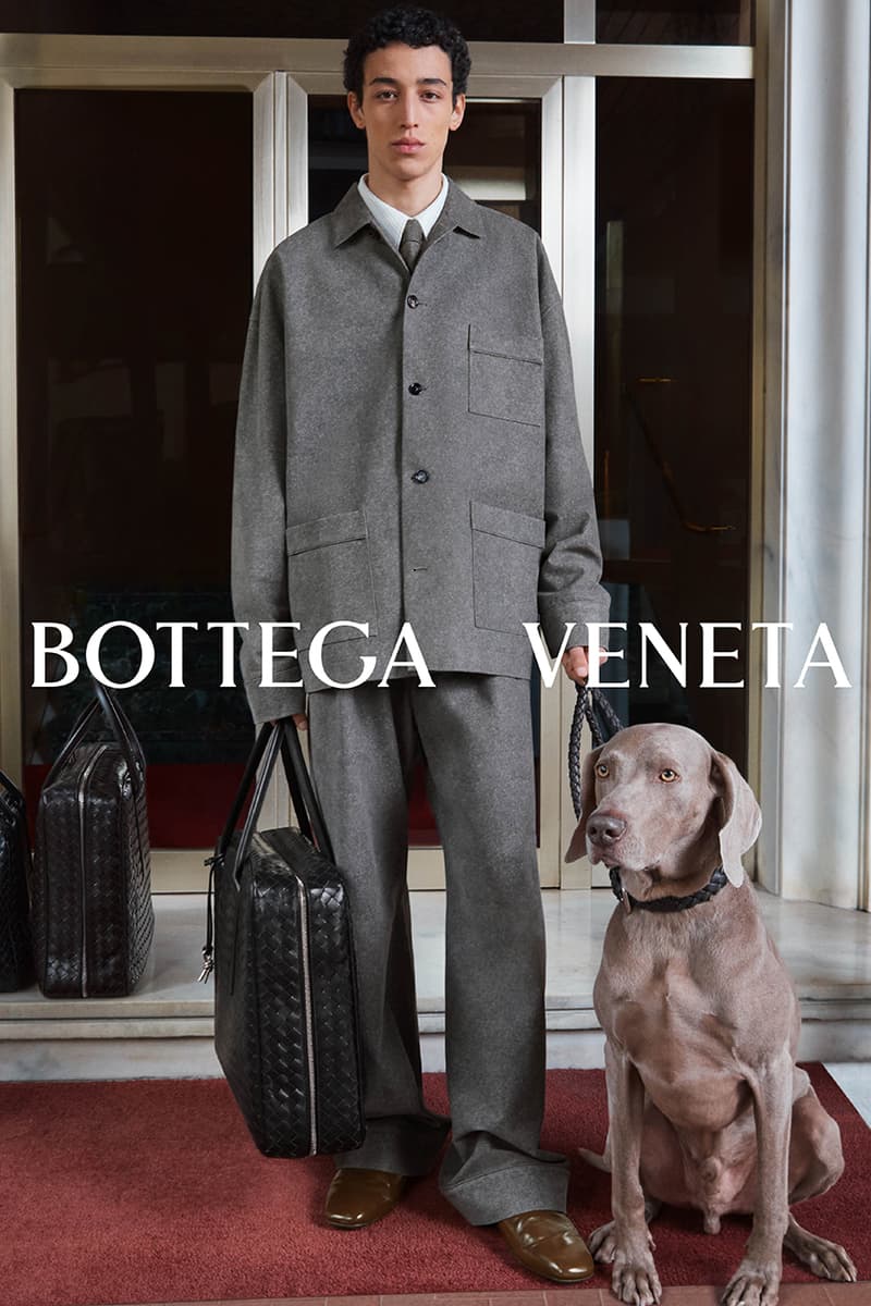 bottega veneta winter campaign coats jackets