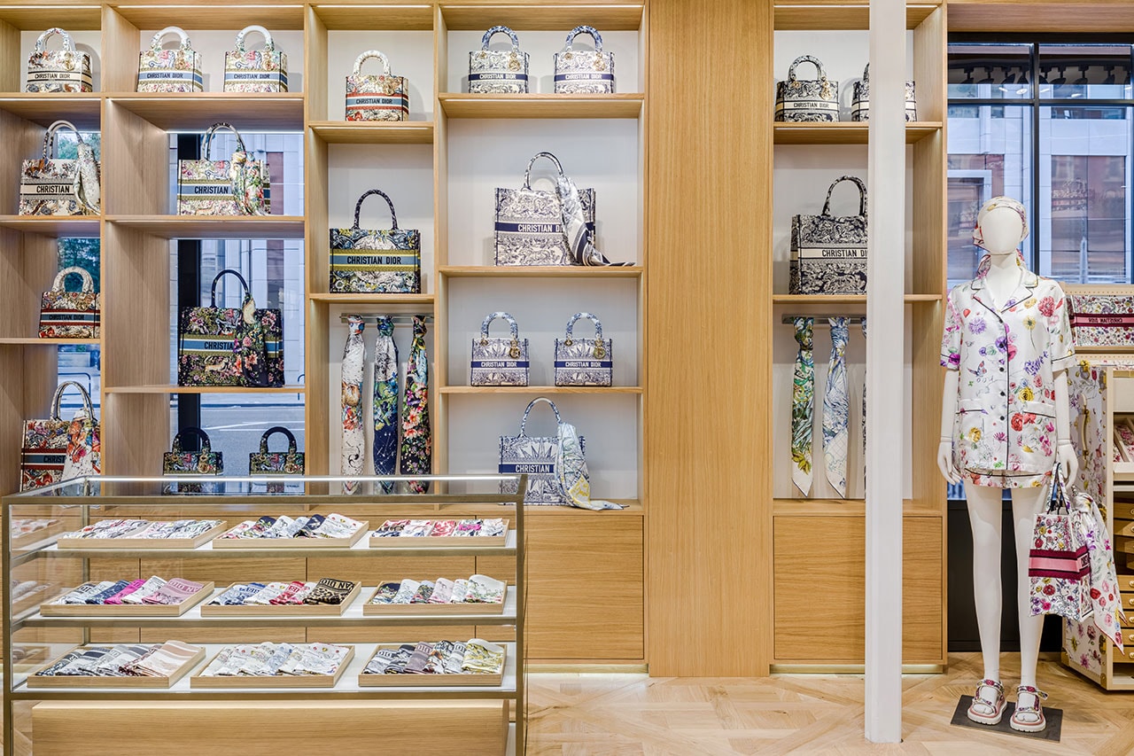 Dior Launches Pop Up in London's Harrods