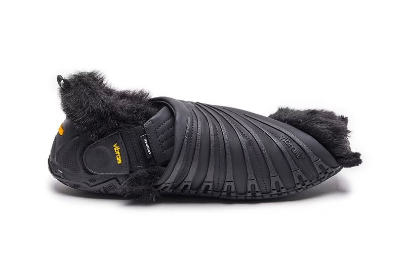 doublet, SUICOKE and Vibram Debut Furry Furoshiki Shoe