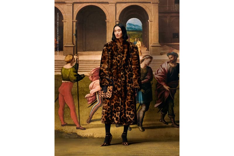 ferragamo fall 2023 campaigns tyler mitchell Uffizi Gallery