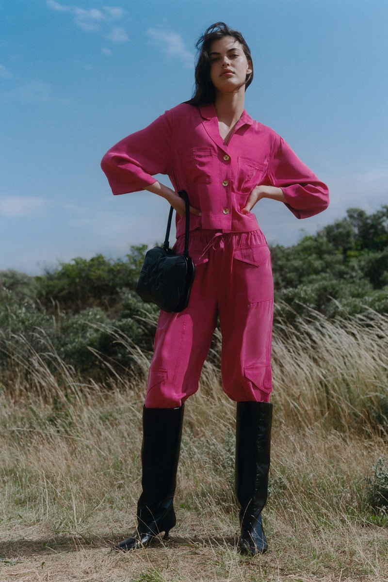 GANNI fall/winter 2023 "butterflies" collection lookbook Ditte Reffstrup copenhagen