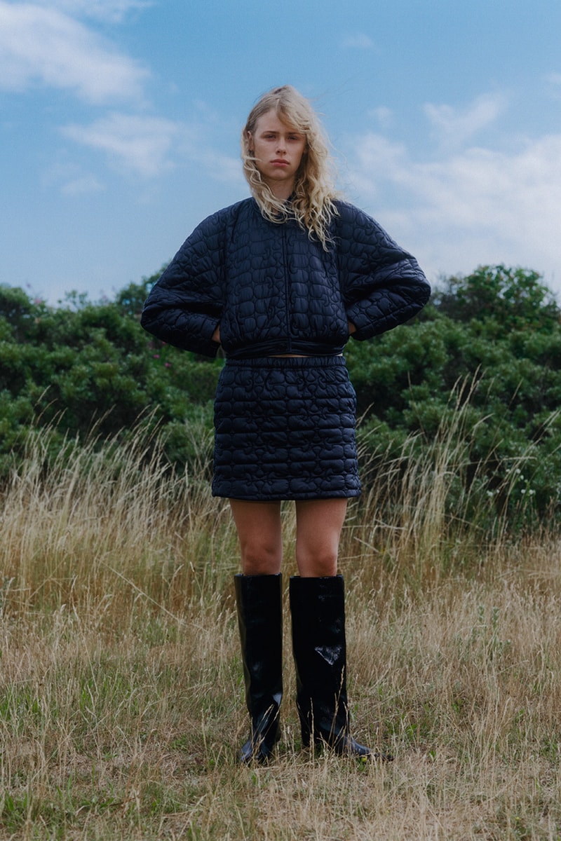 GANNI fall/winter 2023 "butterflies" collection lookbook Ditte Reffstrup copenhagen