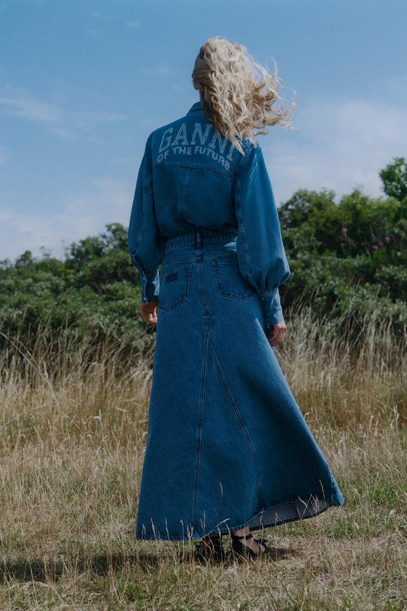 GANNI fall/winter 2023 "butterflies" collection lookbook Ditte Reffstrup copenhagen