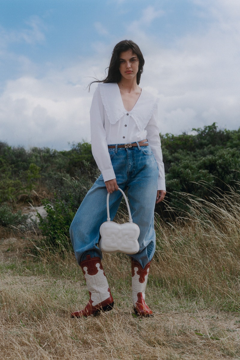 GANNI fall/winter 2023 "butterflies" collection lookbook Ditte Reffstrup copenhagen