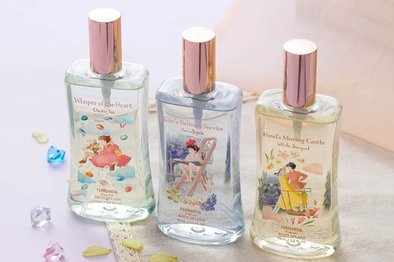 studio ghibli anime perfume fragrance characters