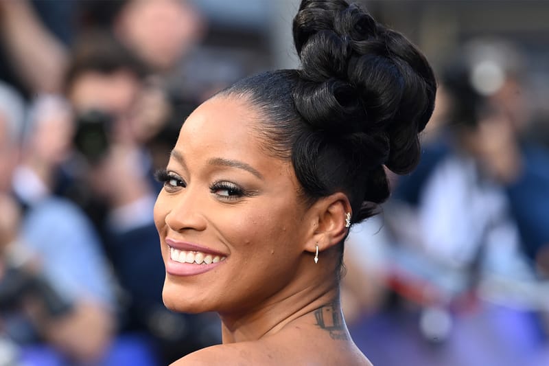 Keke Palmer's Electric Blue Highlights Need No Introduction