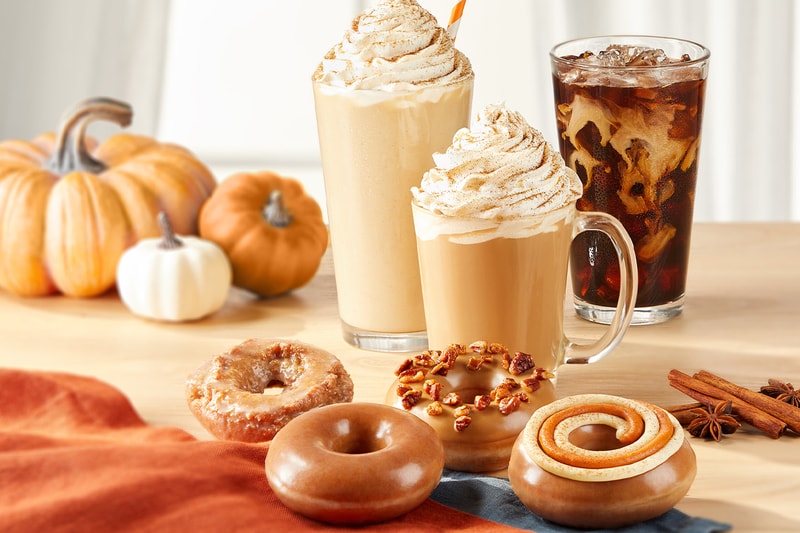 krispy kreme new pumpkin spice collection details