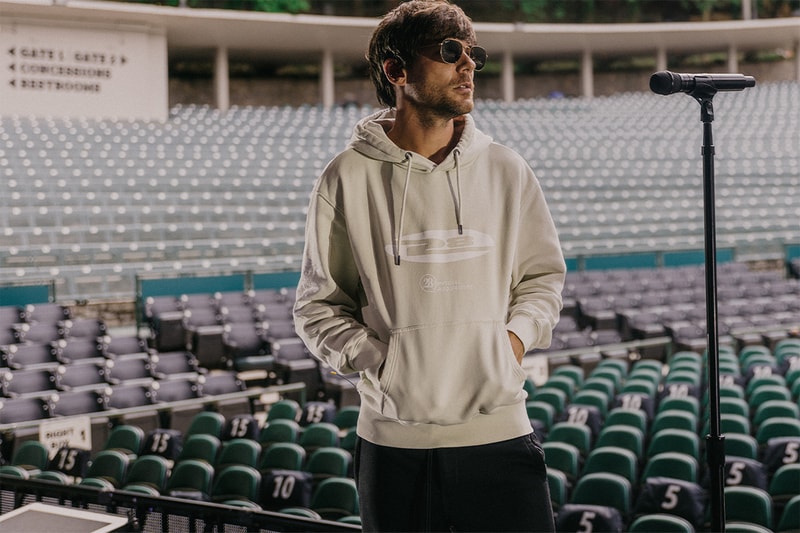 Louis Tomlinson 28 Official Merch 28 Official Programme Black Programme  Hoodie Sweatshirt