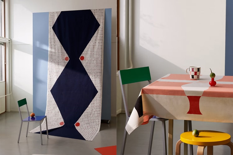 Marimekko's Latest Homeware Collection Spotlights Sabine Finkenauer's Geometric Flair